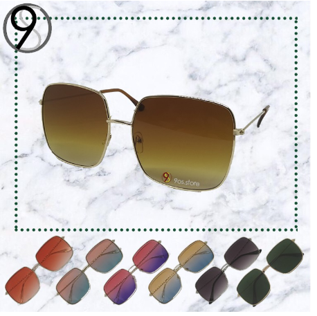 แว่นตากันแดดแฟชั่น รุ่น ดิออขาใส ป้องกัน UV